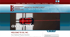 Desktop Screenshot of issphysics.com
